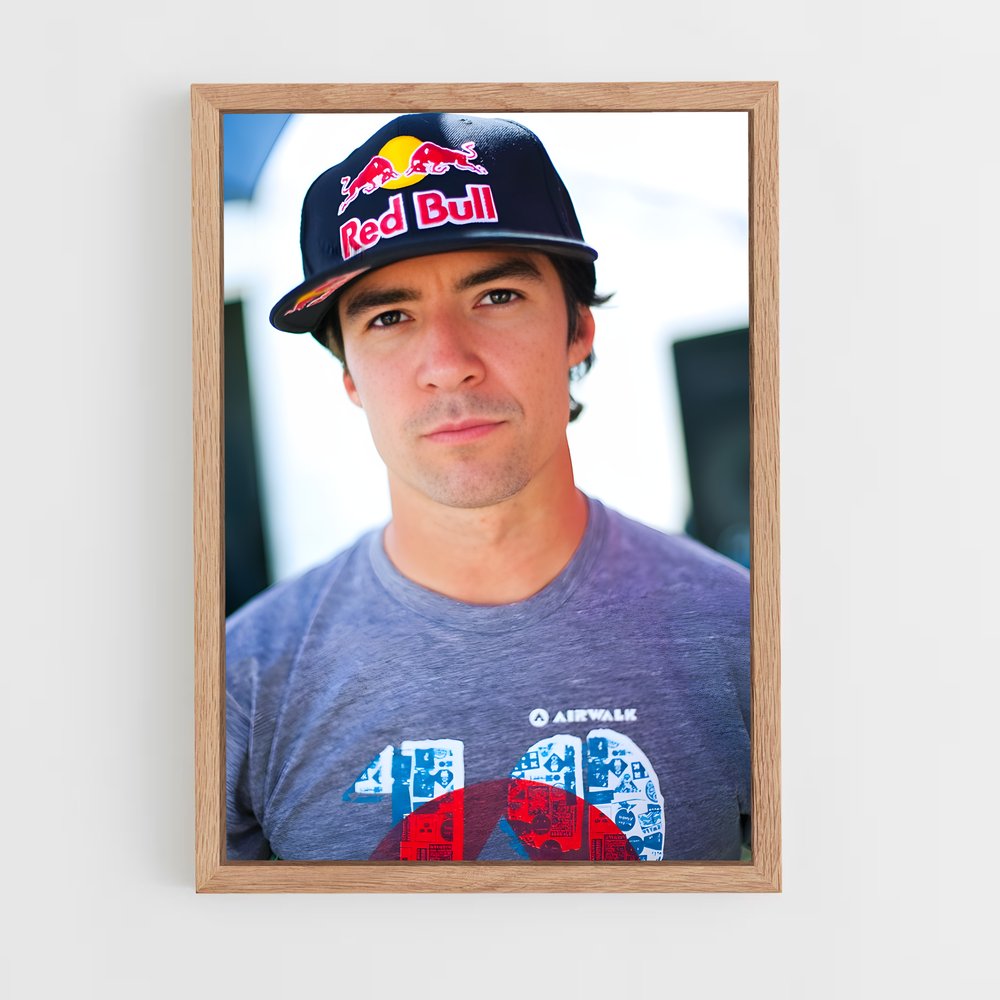Poster Red Bull Legend – affiche Motocross freestyle (vue 4)